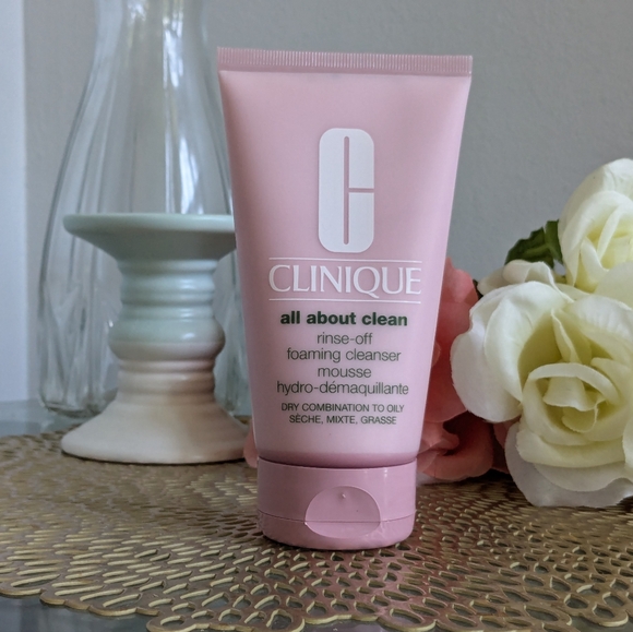 Clinique All About Clean™ Rinse-Off Foaming Face Cleanser/NEW - Picture 1 of 5